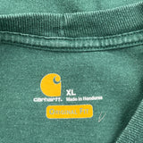 Original Fit Carhartt T-Shirt - XL Green Cotton