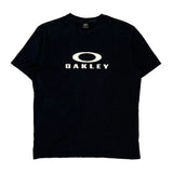 Oakley Spellout T-Shirt - 2XL Black Cotton