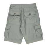 Levis Cargo Shorts - 31W 11L Grey Cotton