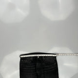 501 Levis Jeans - 32W 27L Black Cotton