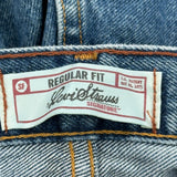 Levis Jeans - 36W 34L Blue Cotton