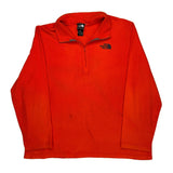 The North Face Fleece - 2XL Orange Polyester