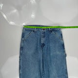 Wrangler Carpenter Jeans - 30W 31L Blue Cotton