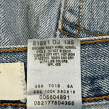 Levis 560 Jeans - 32W 30L Light Wash Cotton