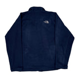 The North Face Fleece Jacket - Large Navy Polyester