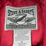 Indiana University Steve And Barrys College Varsity Jacket - XL Black Acrylic