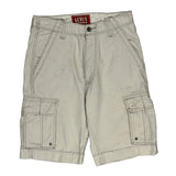 Levis Cargo Shorts - 30W 11L White Cotton