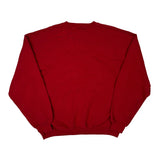 Russell Athletic Sweatshirt - XL Red Cotton