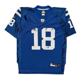 Indianapolis Colts Reebok Nfl Football Jersey - Large Blue Polyester