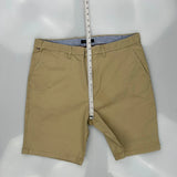 Tommy Hilfiger Chino Shorts - 36W 9L Khaki Cotton