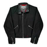 None Nike Bomber Jacket - Medium Black Polyester