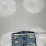 501 Levis Jeans - 37W US 14 Light Wash Denim