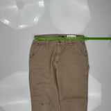 Carhartt Carpenter Trousers - 32W 32L Khaki Cotton
