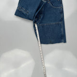 Dickies Denim Shorts - 32W 10L Blue Cotton