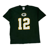Green Bay Packers N.F.L. Team Apparel Football Shirt - XL Green Cotton