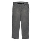 Carhartt Carpenter Pants - 34W 31L Gray Cotton