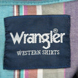 Wrangler Striped Shirt - XL Multicoloured Cotton