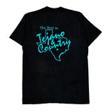 Made In USA Single Stitch Tejano & Country Screen Stars Graphic T-Shirt - Large Black Cotton Blend