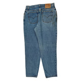Levis 550 Jeans - 32W US 10 Blue Cotton
