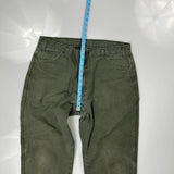 Dickies Carpenter Pants - 36W 31L Green Cotton