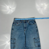 Tommy Hilfiger Carpenter Jeans - 29W 29L Blue Cotton