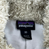 Patagonia Fleece Vest - XS Beige Polyester