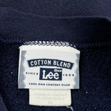 Lee Sweatshirt - XL Navy Cotton Blend