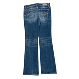 Unbranded Boot Cut Jeans - 30W UK 8 Blue Cotton