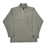 Timberland 1/4 Zip Fleece - XL Cream Polyester