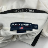 Polo Sport Rugby Shirt - Large White Cotton