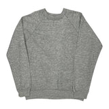 Unbranded Blank Sweatshirt - Medium Gray Cotton Blend