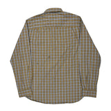 Timberland Checked Shirt - Large Gray Cotton
