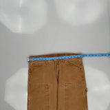 Unbranded Double Knee Carpenter Pants - 33W 31L Brown Cotton