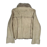 Point Zero Jacket - Medium Cream Suede