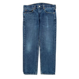 501 Levis Jeans - 36W 29L Blue Cotton
