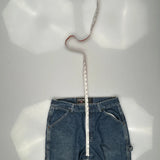 Structure Double Knee Carpenter Pants - 32W 30L Blue Denim