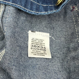 Dickies Overalls - 38W 34L Dark Wash Cotton