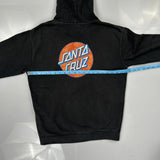 Santa Cruz Hoodie - Medium Black Cotton