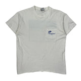 St. Maarten Anvil Graphic T-Shirt - XL White Cotton