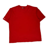 Tommy Jeans Striped T-Shirt - 2XL Red Cotton