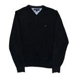 Tommy Hilfiger Sweater - Medium Black Cotton