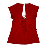 Harley Davidson Top - Medium Red Cotton