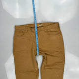 Carhartt Carpenter Trousers - 38W 30L Brown Cotton