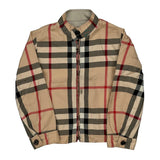 Age 6 Burberry Reversible Jacket - Small Beige Cotton