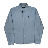 Polo By Ralph Lauren Shirt - Medium Blue Cotton