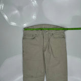514 Levis Jeans - 32W 31L Gray Cotton