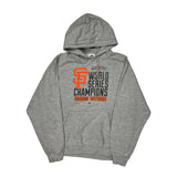San Francisco Giants Majestic Mlb Hoodie - 2XL Gray Cotton Blend