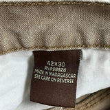 Schmidt Carpenter Trousers - 40W 30L Brown Cotton
