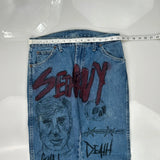 Dickies Jeans - 30W 31L Blue Cotton