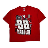 Dale Jr Nascar T-Shirt - 3XL Red Cotton